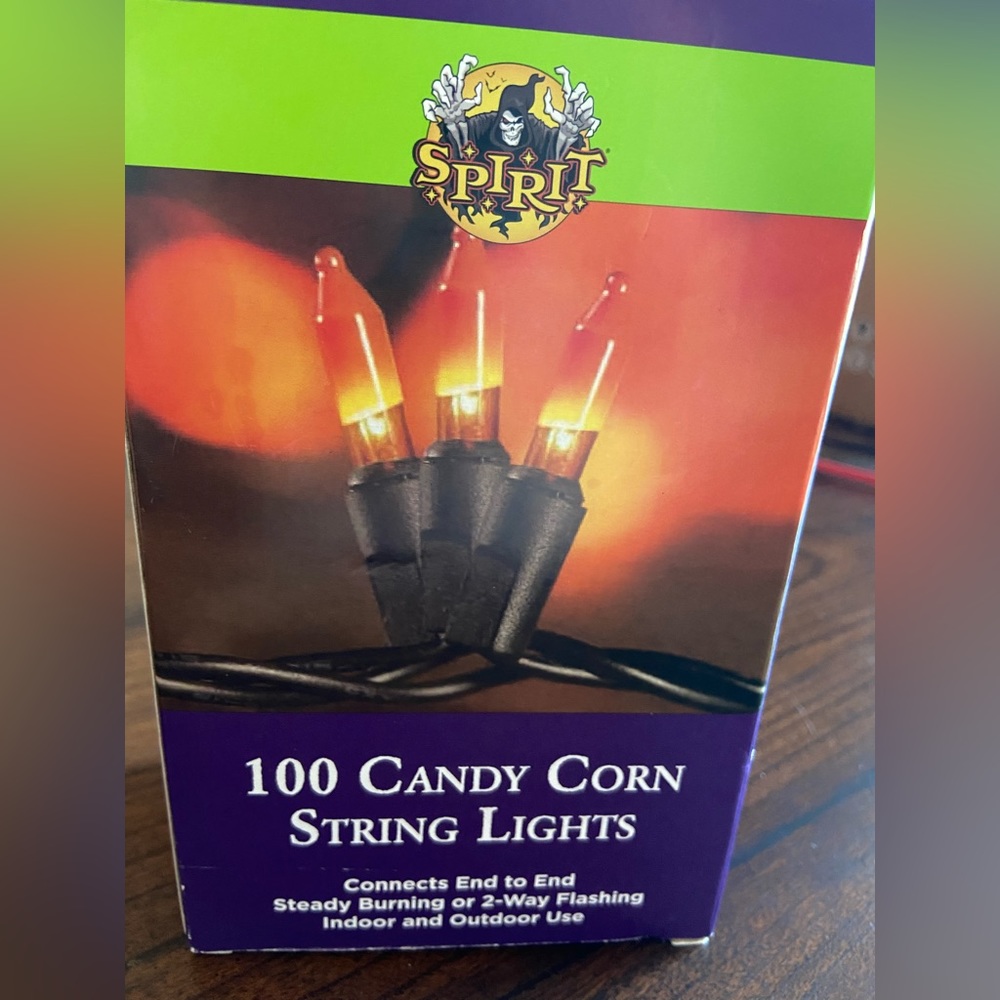 100 Candy Corn String Lights
